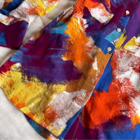 Soft Surroundings Multicolor Artistic Shirt - Picture 5 of 14